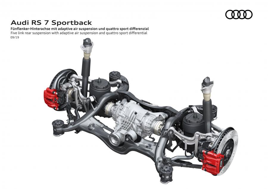 Схема Audi RS7 Sportback 2019 года  (WW) (фото 79 из 80)